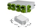 DISTRIBUITOR TUBULATURA OVALA 12x60-130 (SKY150/SKY200), 12 CAI CU AMORTIZOR DE ZGOMOT