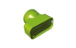 ADAPTOR DREPT PENTRU DISTRIBUITOR LA TUBULATURA OVALA 50/140MM ; 10 BUCATI/ BAX, 600 BUCATI/PALET