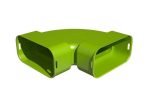 COT TUBULATURA OVALA, ORIZONTALA 90° 50/140 MM ; 28 BUCATI/ BAX, 504 BUCATI/PALET
