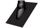 GULER 186 PENTRU ACOPERIS INCLINAT UNIVERSAL 180MM, INCLINARE 25-45° (NEGRU), UBIFLEX B3 166, 700X1000MM