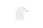 GRILA "ART" PATRAT DE EXTRACTIE SI REFULARE, METAL, MODEL:1, DIM.300X200MM, CULOARE ALB