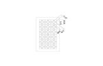 GRILA "ART" PATRAT DE EXTRACTIE SI REFULARE, METAL, MODEL:3, DIM.300X200MM, CULOARE ALB