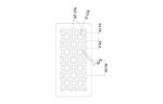 GRILA "ART" PATRAT DE EXTRACTIE SI REFULARE, METAL, MODEL:6, DIM.300X200MM, CULOARE ALB