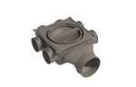 DISTRIBUITOR TUBULATURA ROTUNDA DBOX 206 6x75, 100 INLINE, CU 3 DOPURI SI 6 REGULATOARE (OBTURATOR)