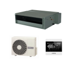 Aer conditionat tip DUCT Hitachi 48000 BTUh, lichid de racire R32, sleep mode, timer, eco mode, auto diagnoza, pompa de apa inclusa - imagine 2