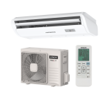 Aparat aer conditionat tip Floor Ceiling Hitachi 24000 BTUh, timer, lichid de racire R32, sleep mode, auto, clasa A+