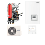 Pompa de caldura Aer-Apa Hitachi Yutaki S, putere de 4.3 kW, lichid R32, monofazata, clasa A+++