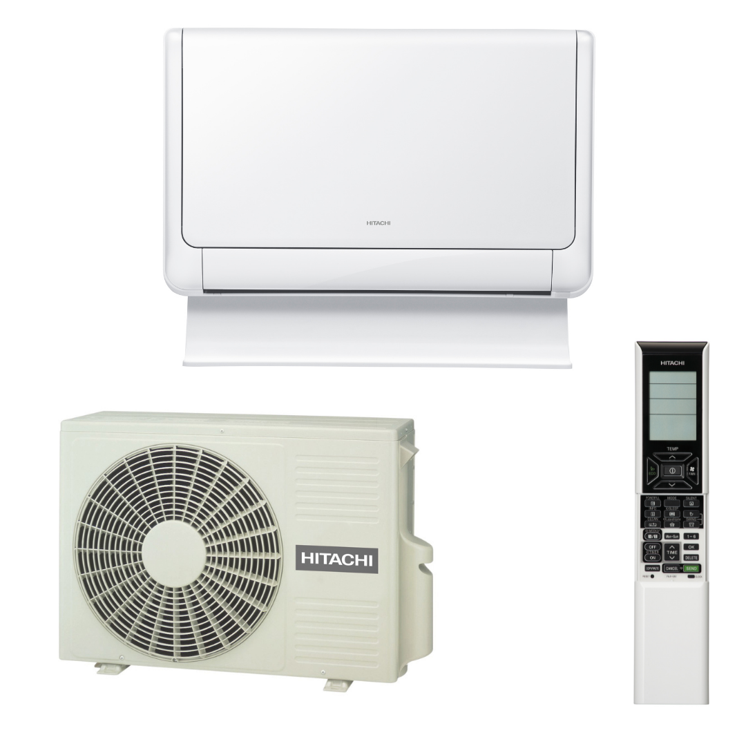 30705004.png Aparat aer conditionat Hi-End Takai Pardosealai Hitachi, putere de 12000 BTU/h, Agent frigorific R32, Eco Mode, Silentios - imagine 1