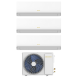 Aparat aer conditionat Goldsense Free-Match tip multisplit pentru trei incaperi cu trei interioare de 9000 BTU/h,WiFi Inclus